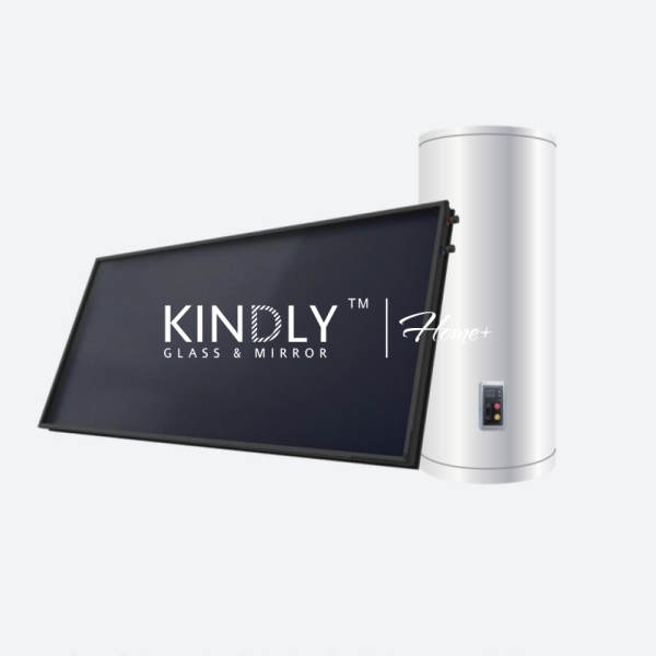 Balcony Wall Mounted Flat Panel Solar Collector