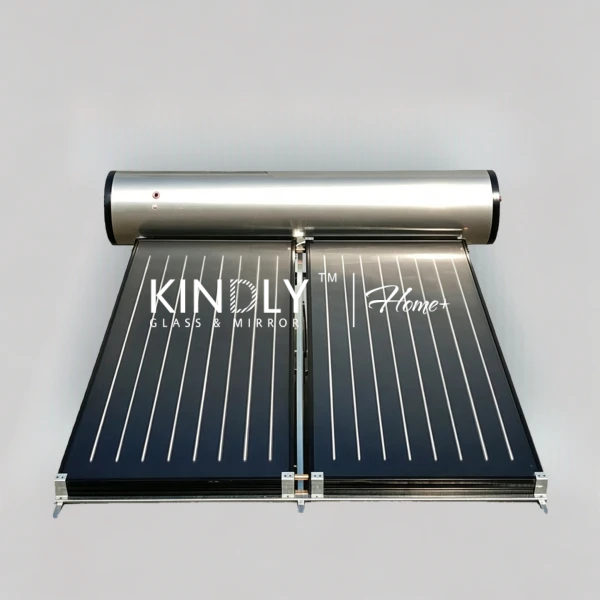 Non-Pressurized Integrated Flat Panel Solar Water Heate