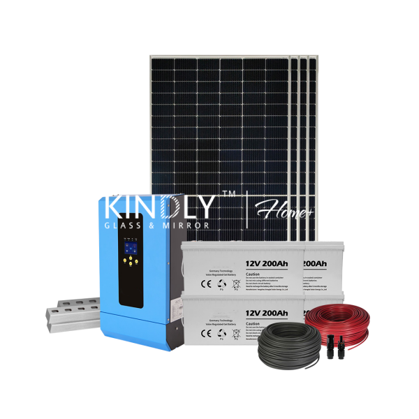 Solar Power Generation System with GEL Battery