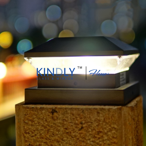 Solar Post Cap Light