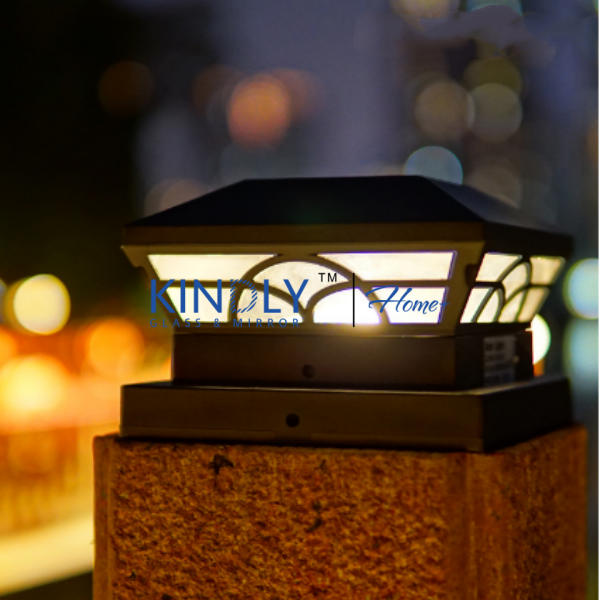 Solar Post Cap Light